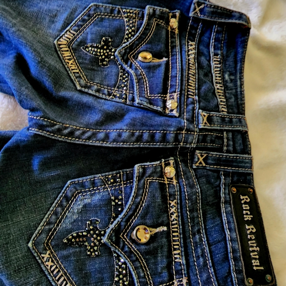 Rock revival size 25 32 inseam